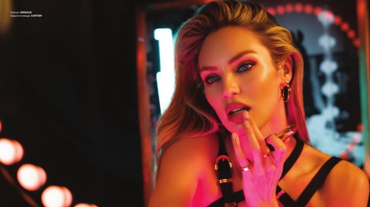 Candice Swanepoel Smolders for the Pages of Numero Russia