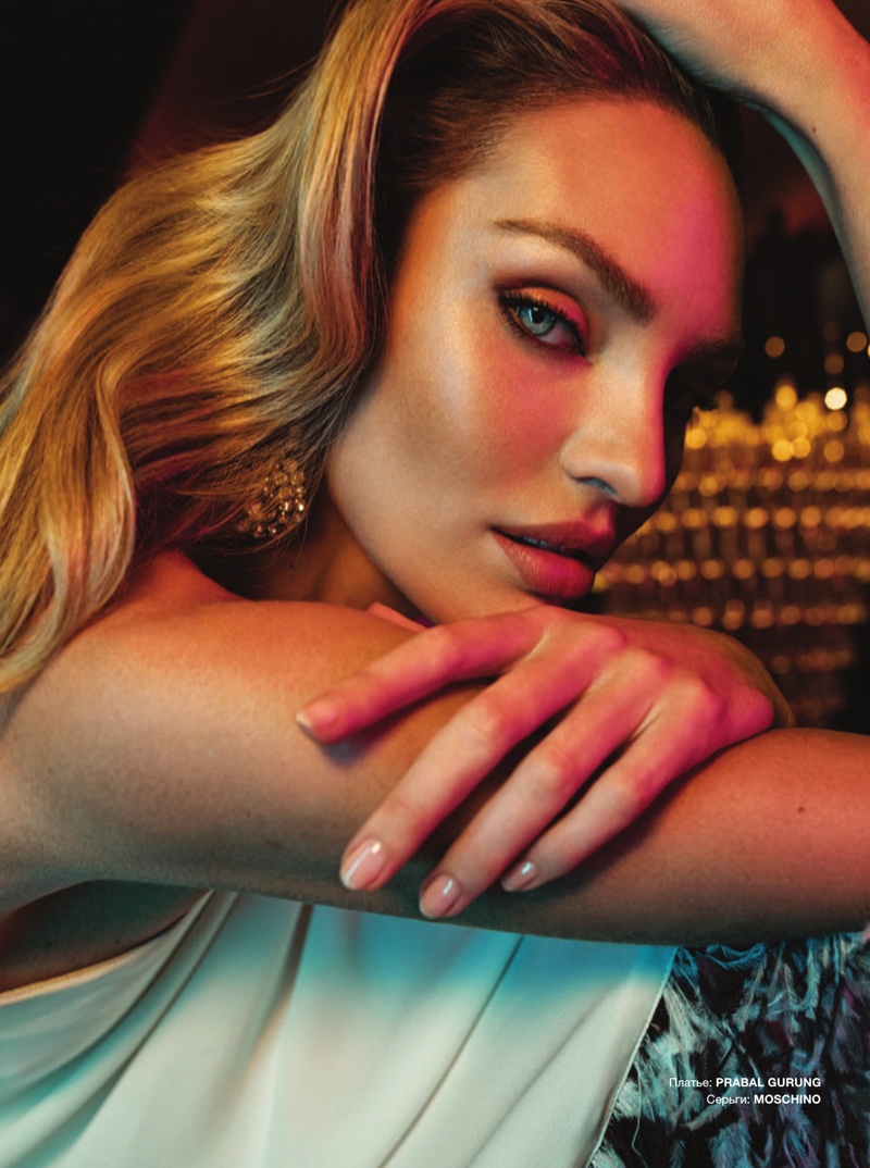 Candice Swanepoel Smolders for the Pages of Numero Russia