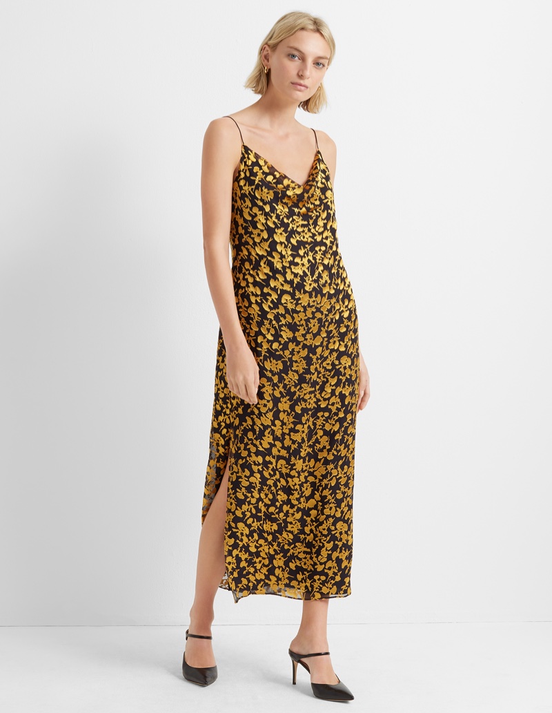 Club Monaco Burnout Slip Dress $229