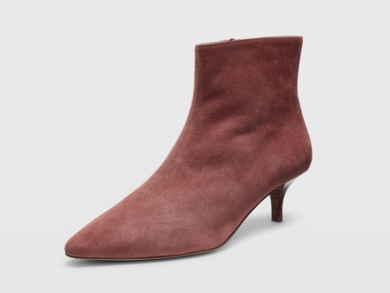 Club Monaco Cady Bootie in Rose $349