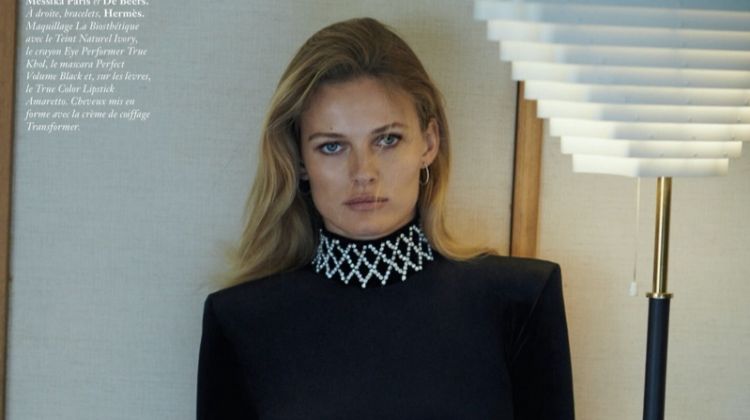 Edita Vilkeviciute Wears Effortlessly Chic Styles for Vogue Paris