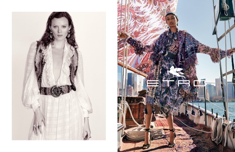 An image from Etro's spring 2020 advertising campaign