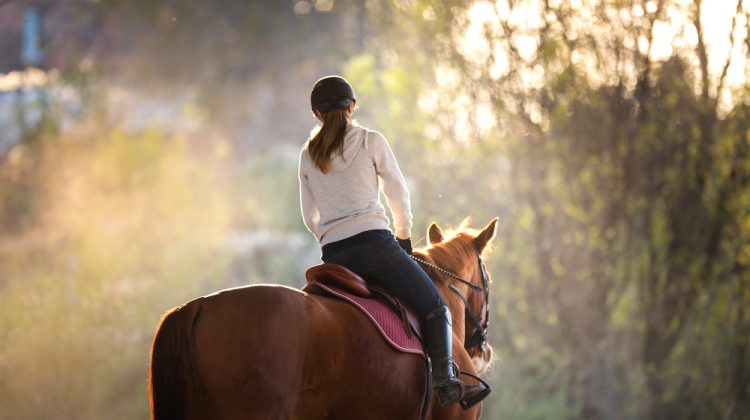 Best Locations for Horse Riding in the United Kingdom with Binish Qureshi Girl Riding Horse