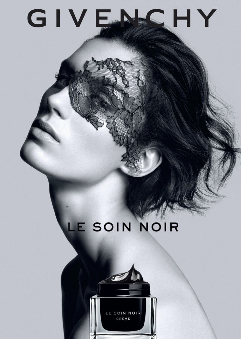 Marte Mei Van Haaster stars in Givenchy Le Soin Noir campaign