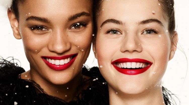 Lameka & Myrthe Shine for Graff Diamonds Holiday Ads