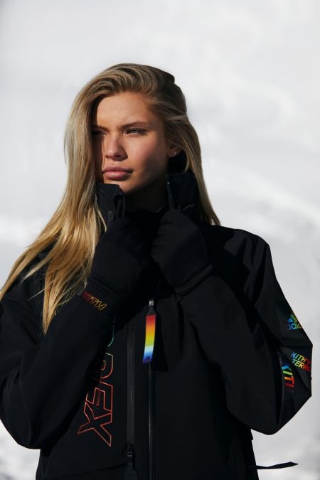 Josie Canseco Hits the Slopes for Kith x adidas Terrex Line Josie Canseco stars in Kith x adidas Terrex campaign
