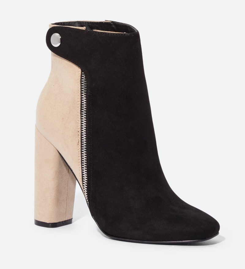 JustFab Yalah Side Zip Bootie $39.95