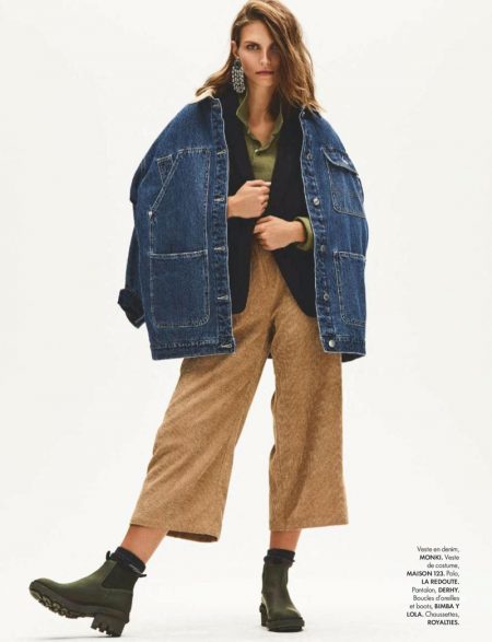 Karlina Caune Layers Up in Trendy Looks for ELLE France Karlina Caune Layers Up in Trendy Looks for ELLE France