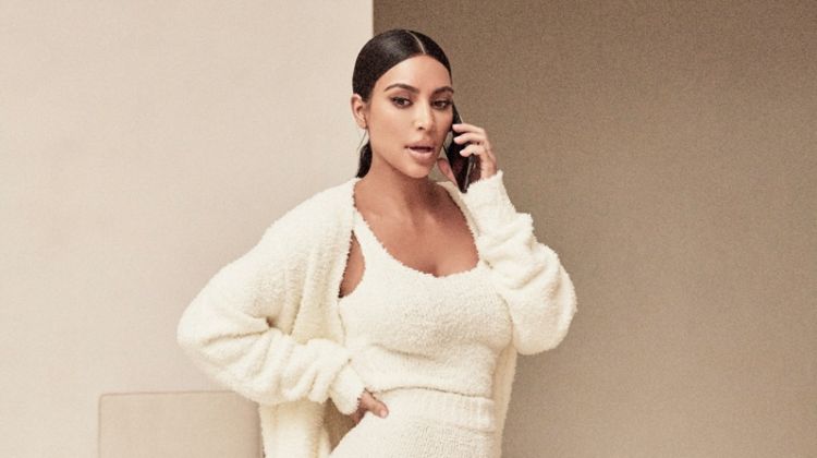 Kim Kardashian stars in SKIMS Cozy Collection campaign