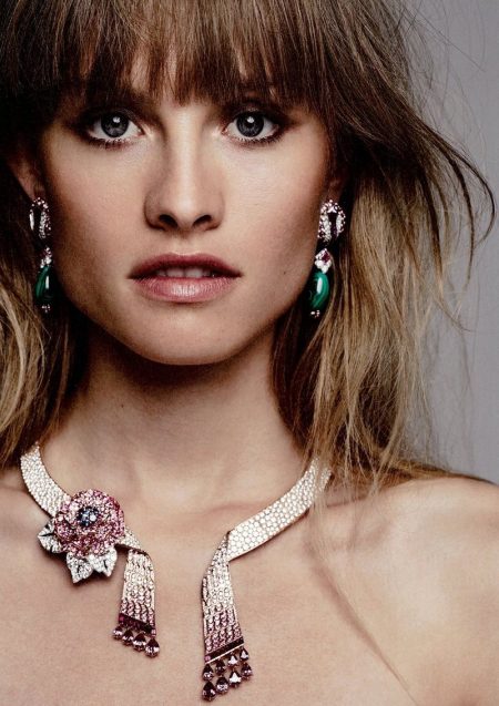 Klara Kristin Models Haute Couture & Gems for Harper's Bazaar Germany Klara Kristin Models Haute Couture & Gems for Harper's Bazaar Germany