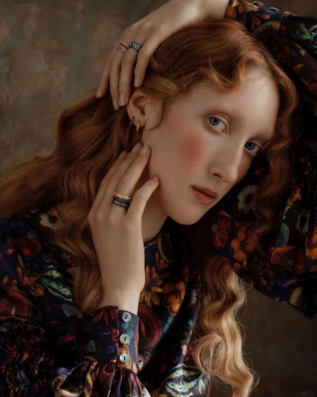 Lorna Foran Shines in Liberty Christmas '19 Jewelry Campaign