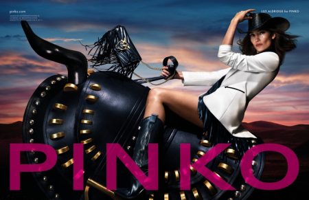 Lily Aldridge is Western Glam in Pinko Spring 2020 Campaign Pinko taps Lily Aldridge for spring-summer 2020 campaign