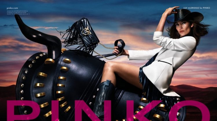 Pinko taps Lily Aldridge for spring-summer 2020 campaign