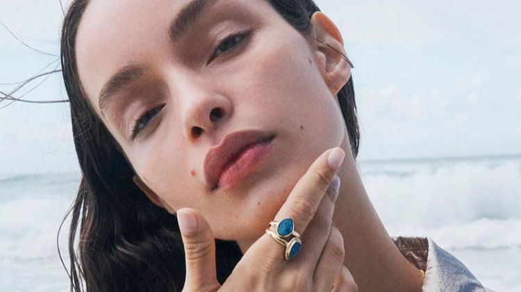 Model Luma Grothe poses for Hardy Brothers spring-summer 2019 campaign