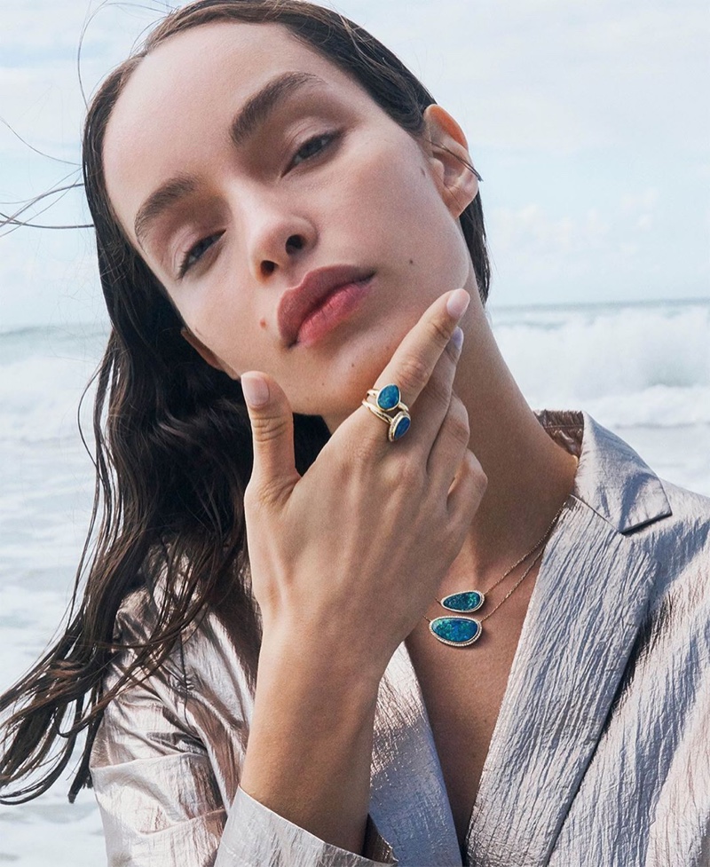 Model Luma Grothe poses for Hardy Brothers spring-summer 2019 campaign