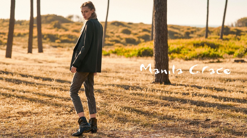 An image from Manila Grace's fall-winter 2019 campaign