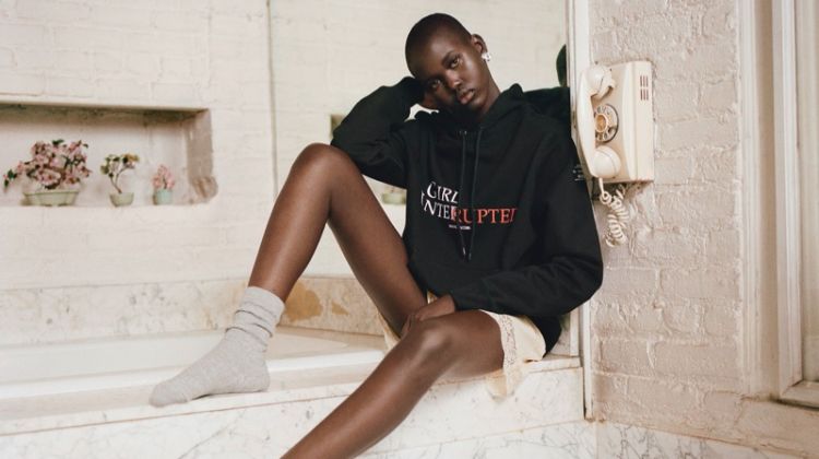 Adut Akech Exudes Cool in Marc Jacobs x Girl, Interrupted Collab