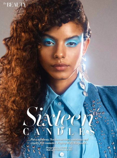 Mileshka Cortes Models 80's Beauty for Harper's Bazaar Arabia Mileshka Cortes Models 80's Beauty for Harper's Bazaar Arabia