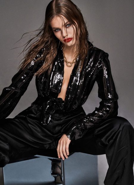 Myrthe Bolt Models Glamorous Looks for Issue Magazine Myrthe Bolt Models Glamorous Looks for Issue Magazine