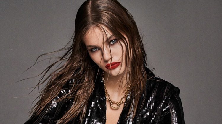 Myrthe Bolt Models Glamorous Looks for Issue Magazine