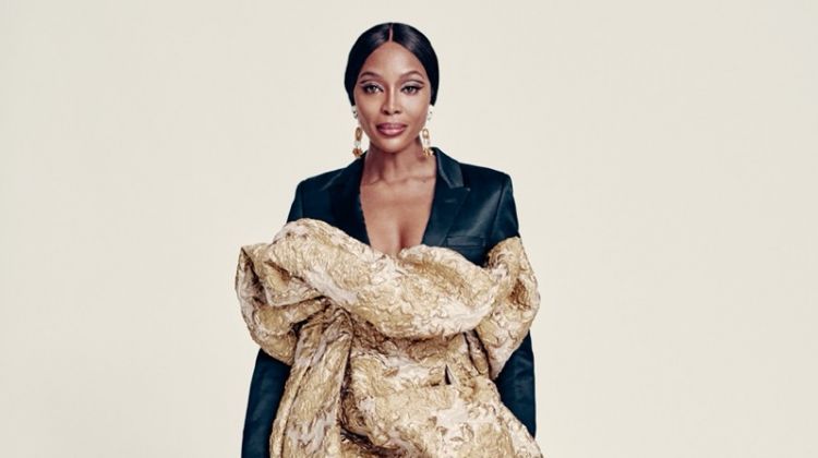 Naomi Campbell Wears Fashion Forward Outfits for i-D