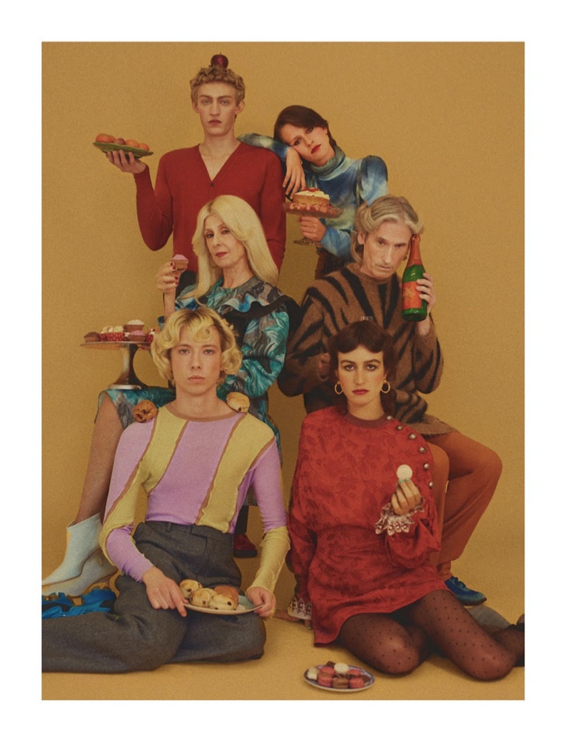 The Vogue Bunch: Retro Holiday Fashion for Vogue Portugal