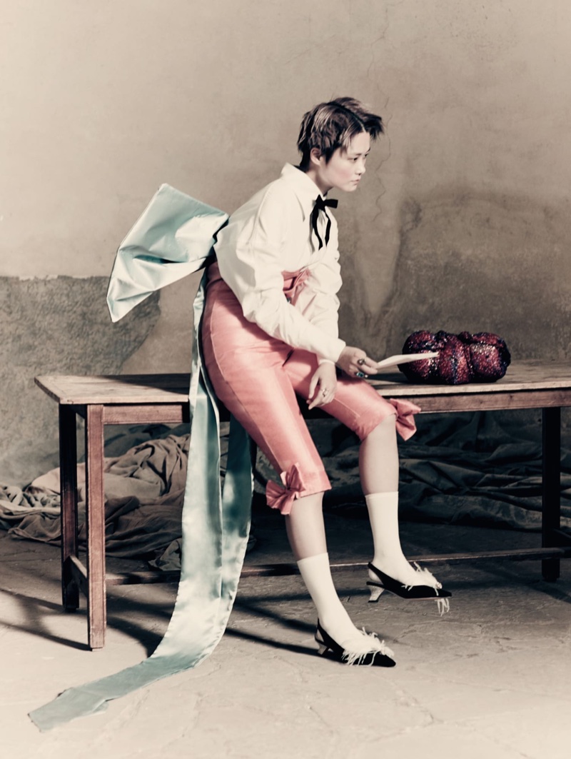 Chris Lee stars in Pirelli 2020 Calendar. Photo: Paolo Roversi