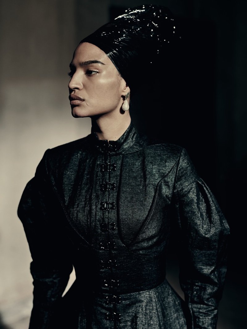 Indya Moore poses for Pirelli 2020 calendar. Photo: Paolo Roversi