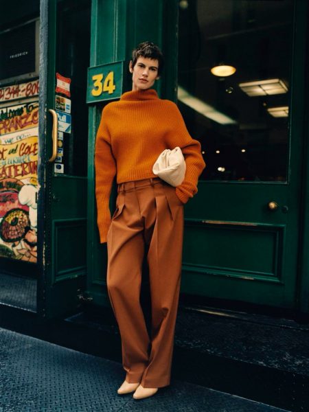 Saskia de Brauw Poses in Laid-Back Styles for PORTER Edit Saskia de Brauw Poses in Laid-Back Styles for PORTER Edit