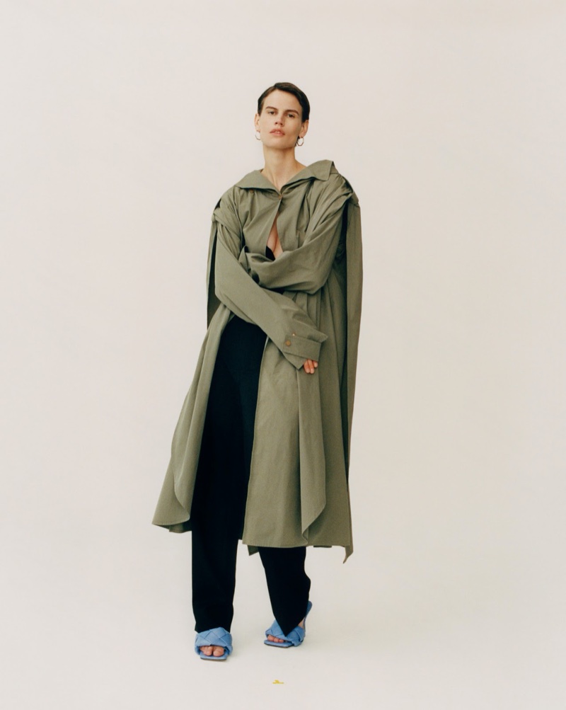 Saskia de Brauw Poses in Bold Styles for Vogue Korea