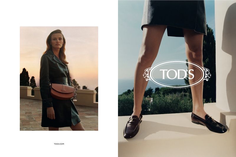 Tod's unveils resort 2020 campaign with Edita Vilkeviciute