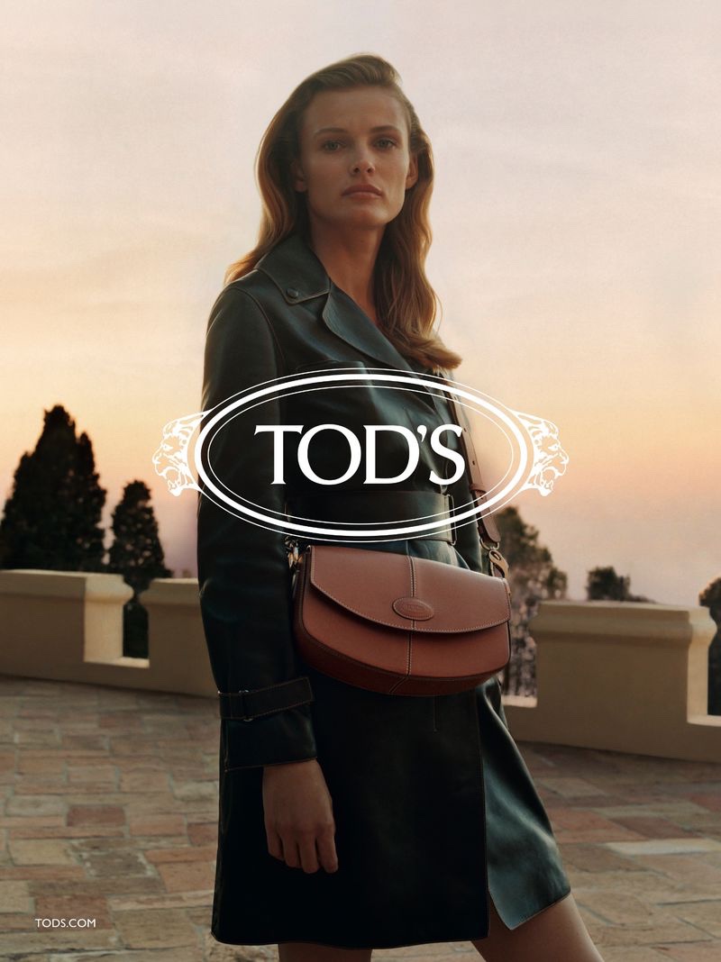 Model Edita Vilkeviciute fronts Tod's resort 2020 campaign