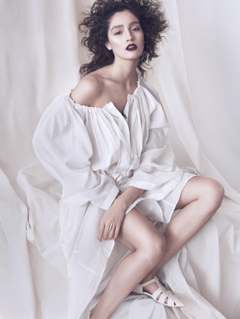 Vita Mir Models Ethereal Looks for Mojeh Magazine
