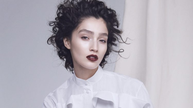 Vita Mir Models Ethereal Looks for Mojeh Magazine