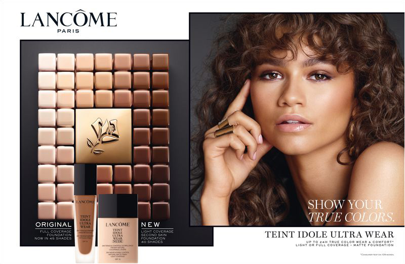 Zendaya for Lancome Idole Fragrance Campaign 