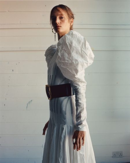Vivien, Felice & Imaan Go Seaside in Alexander McQueen Spring 2020 Campaign