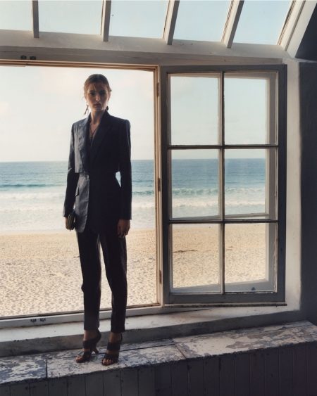Vivien, Felice & Imaan Go Seaside in Alexander McQueen Spring 2020 Campaign