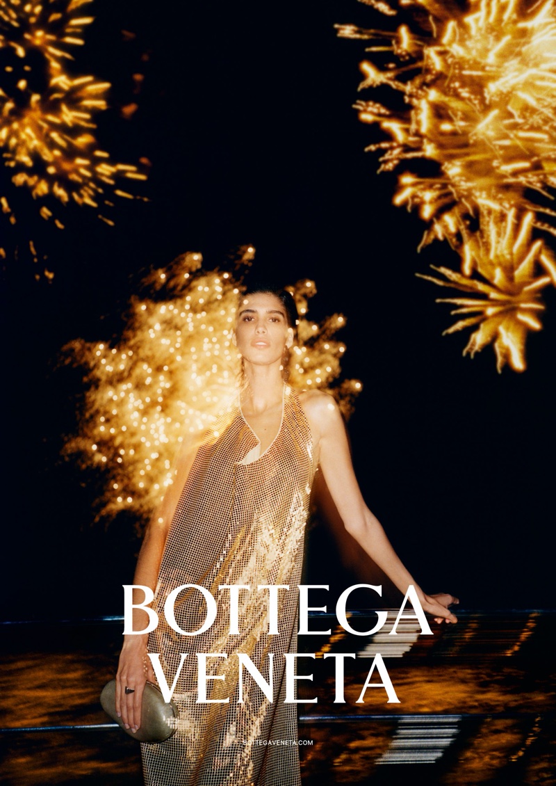 Mica Arganaraz appears in Bottega Veneta spring-summer 2020 campaign