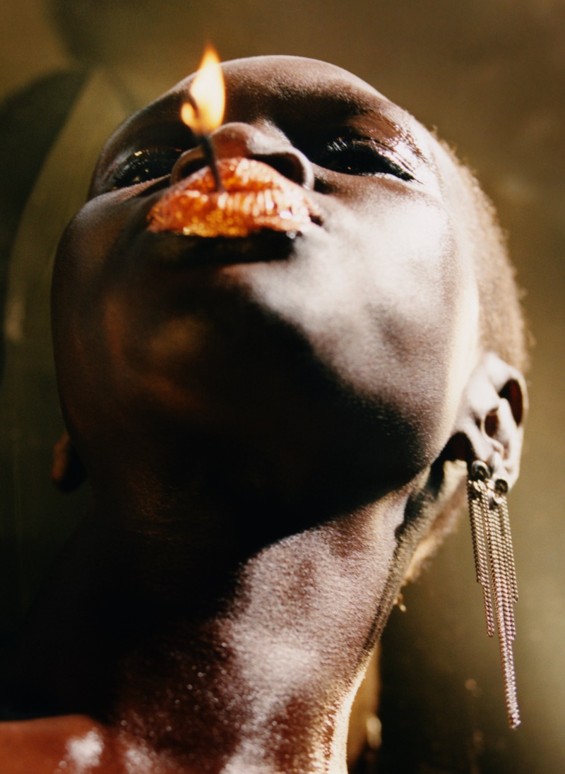 April – Aries (Alek Wek). Photo: Brianna Capozzi