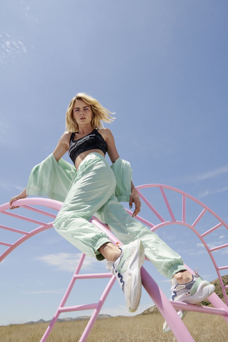 Cara Delevingne appears in PUMA Rise sneaker campaign