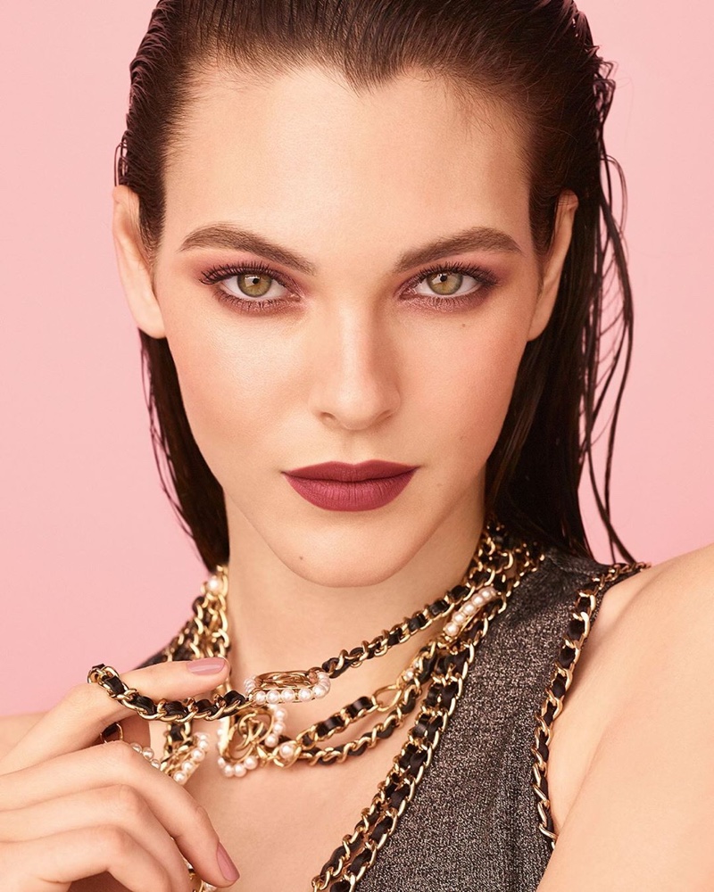 Vittoria Ceretti stars in Chanel Beauty spring-summer 2020 campaign
