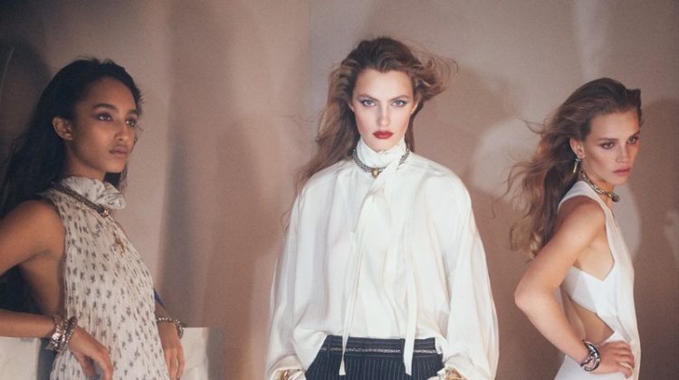 Felice, Mona & Rebecca Are Full of Grace in Chloe Spring ’20 Ads