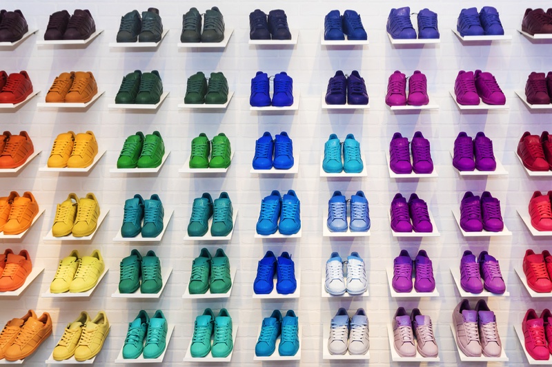 Colorful adidas Sneakers Selection