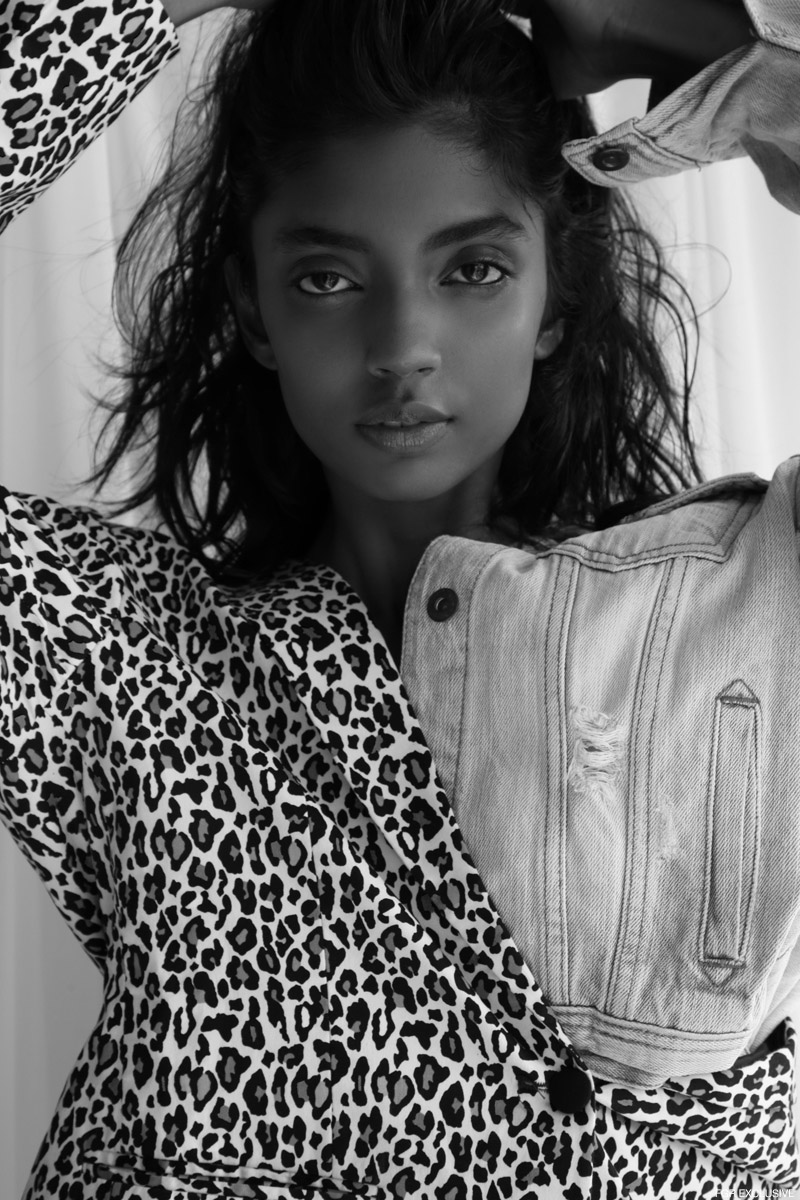 Animal Print Jacket Pink Porcupine Aniket and Denim Jacket Forever 21. Photo: Kay Sukumar