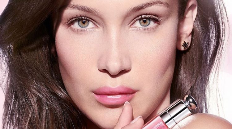 Bella Hadid stars in Dior Lip Glow Oil 2020 campaign
