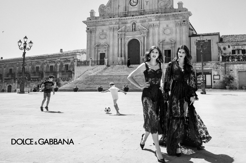 Bianca Balti and Isabeli Fontana star in Dolce & Gabbana spring-summer 2020 campaign