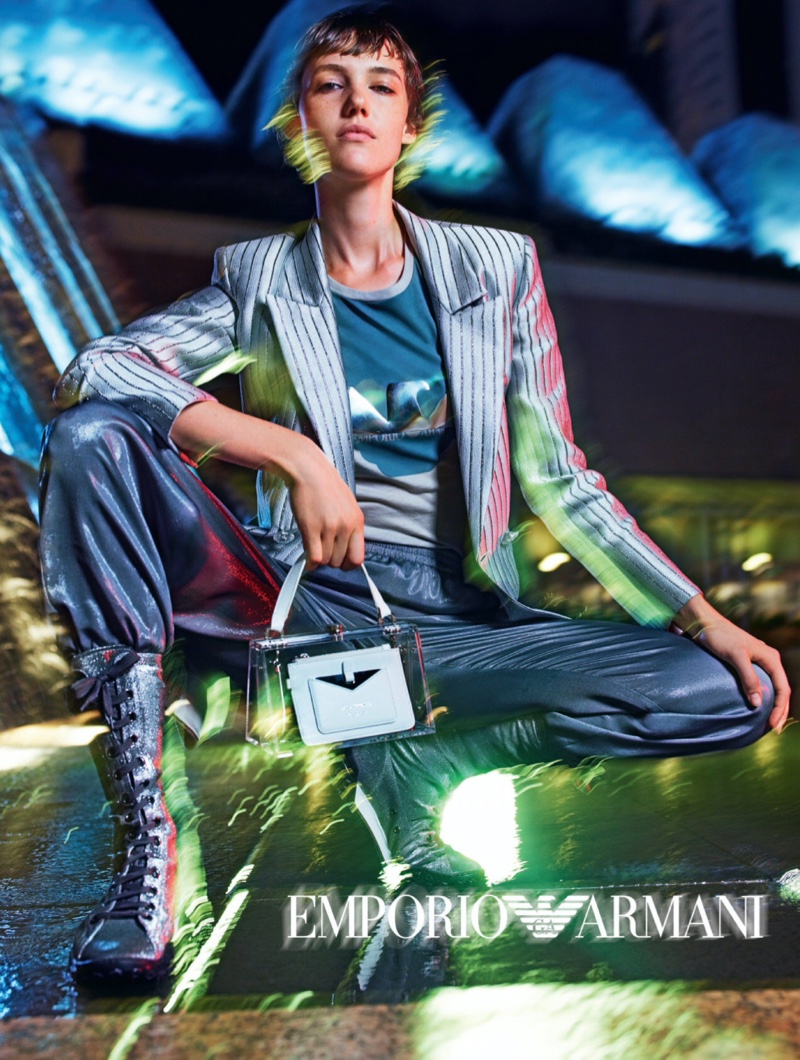 Mario Sorrenti photographs Emporio Armani spring-summer 2020 campaign