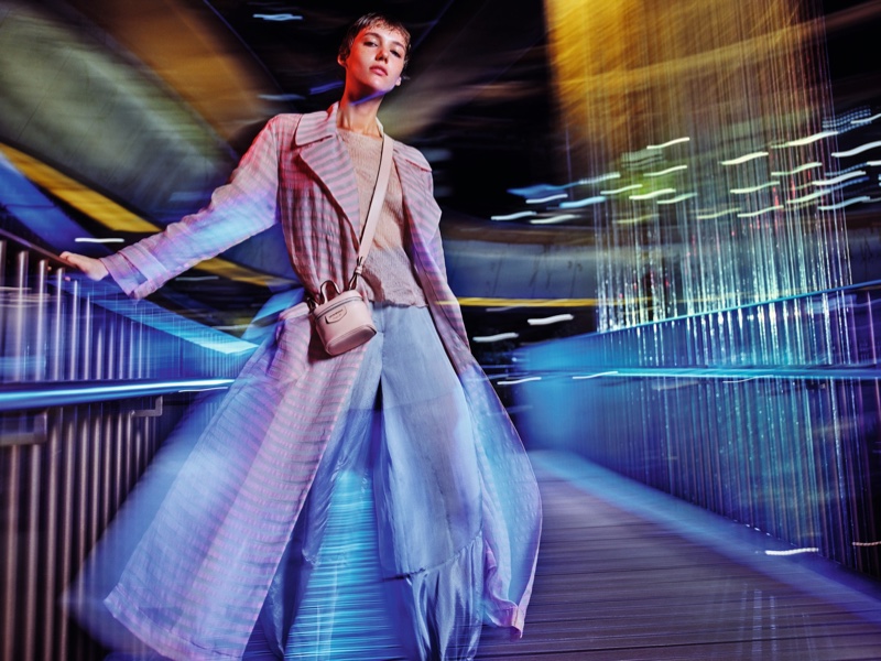 Anya Lyagoshina stars in Emporio Armani spring-summer 2020 campaign