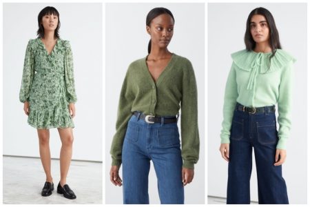 Take On the Pistachio Trend With & Other Stories & Other Stories pistachio color fashion trend