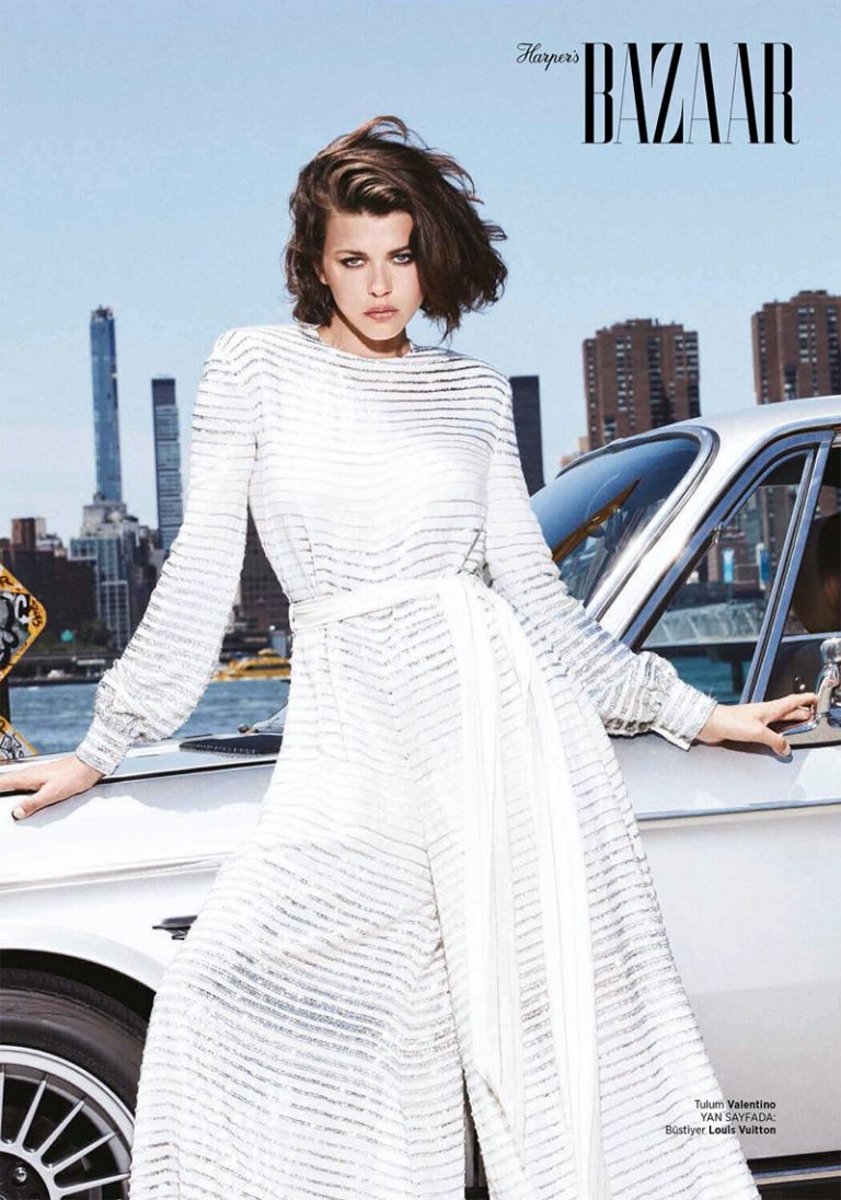 Georgia Fowler Harper's Bazaar Turkey 2020 Cover Fashion Editorial